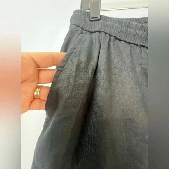 Loft Linen Lyocell Blend Tapered  Pull On Elastic Waist Confort Pants Sz S - Picture 5 of 14